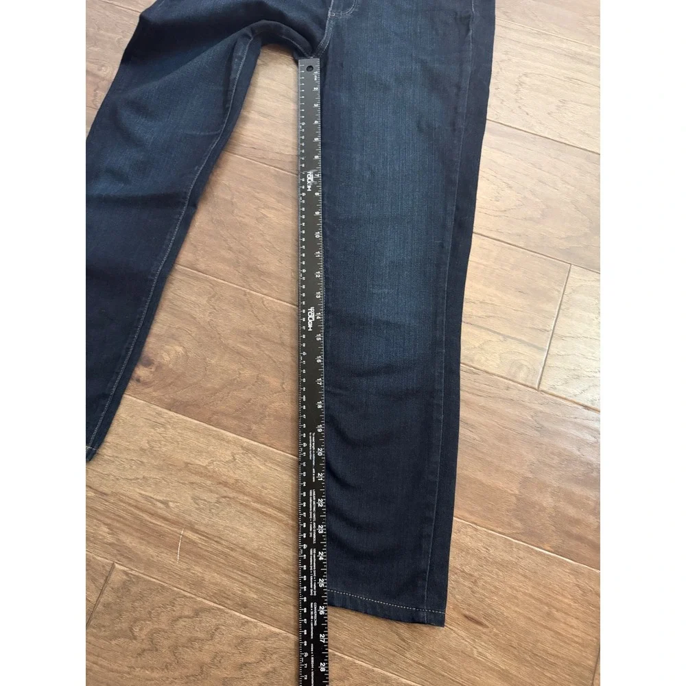 PAIGE Hoxton Ultra Skinny Jeans Womens 30 Dark Indigo High Rise Stretch Denim